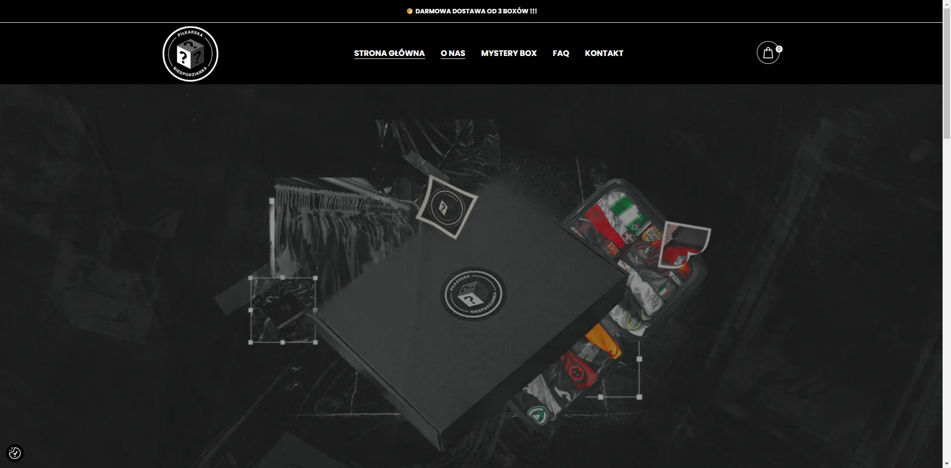 Projekt strony internetowej dla Piłkarska Niespodzianka – Woocommerce | CleanCode