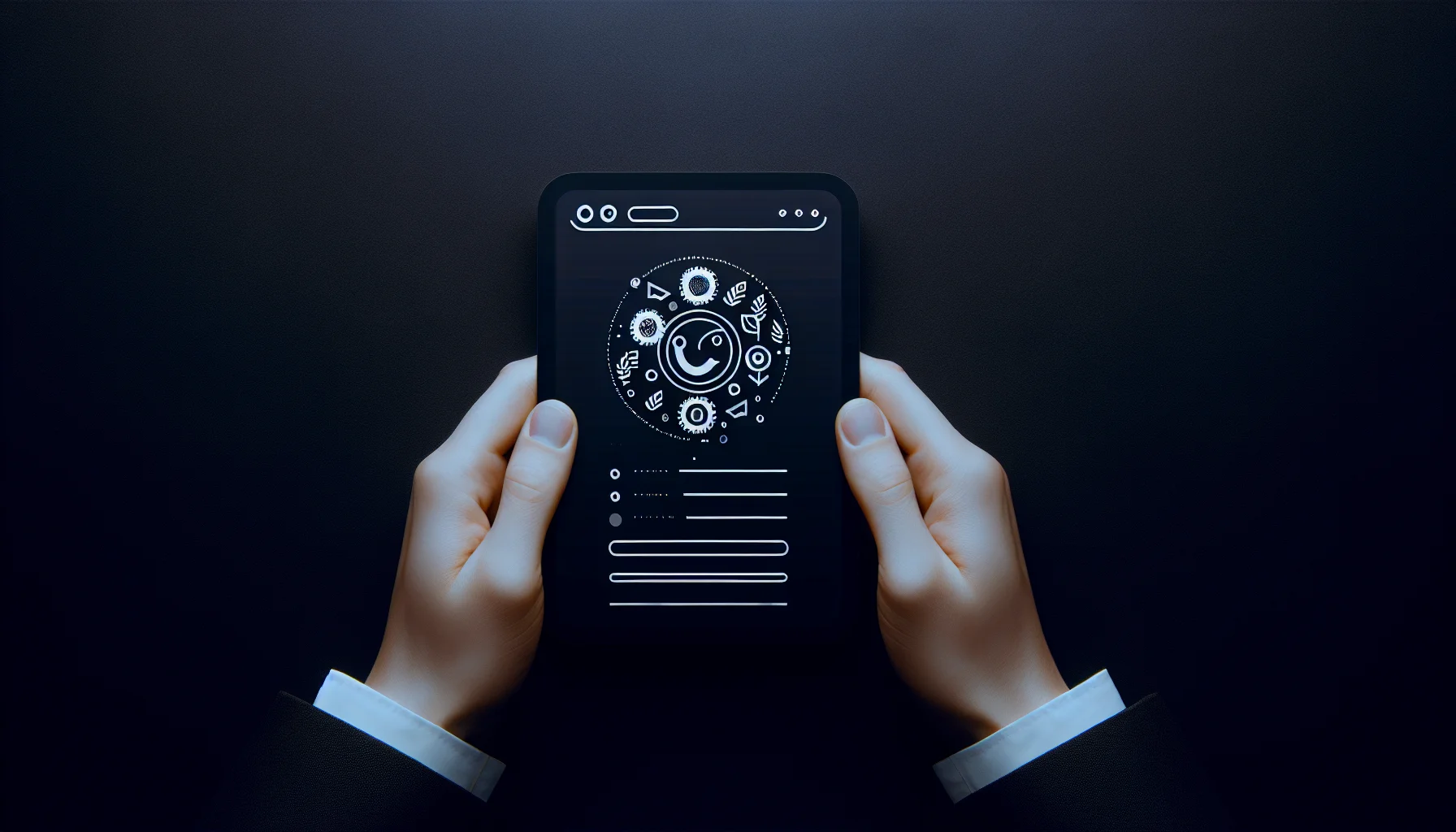 minimalistyczny design strony internetowej - UX/UI