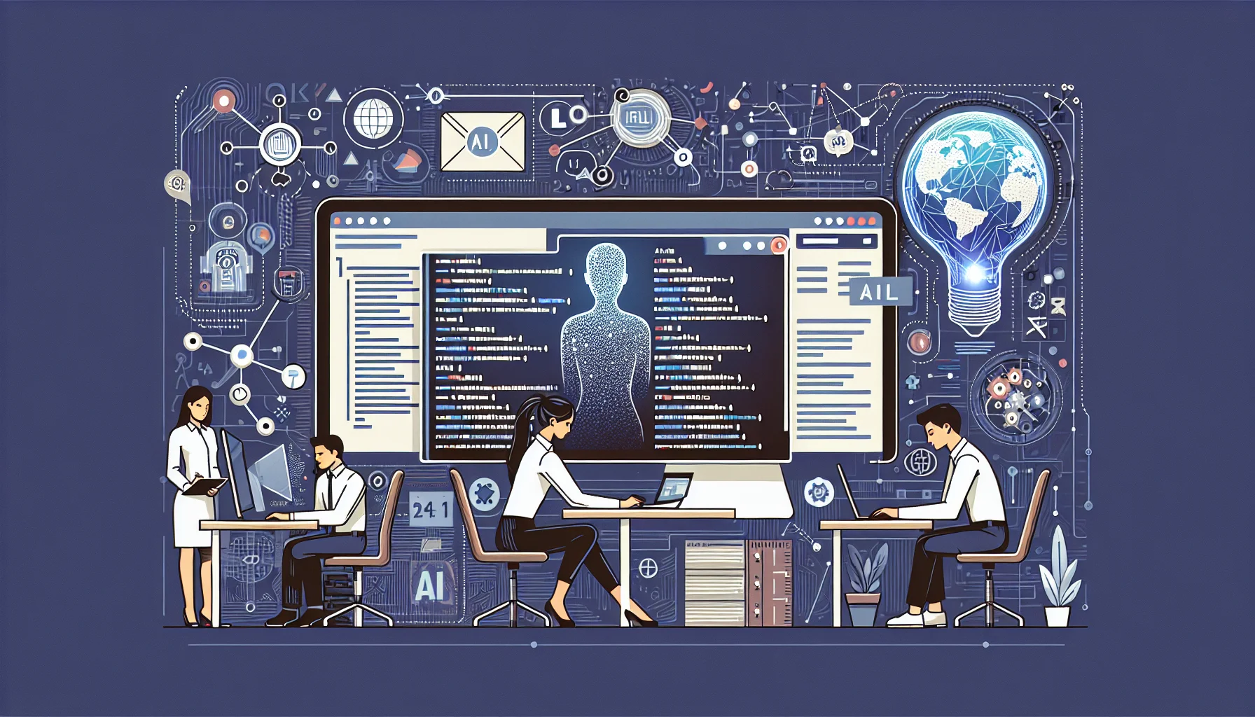 AI w web developmencie