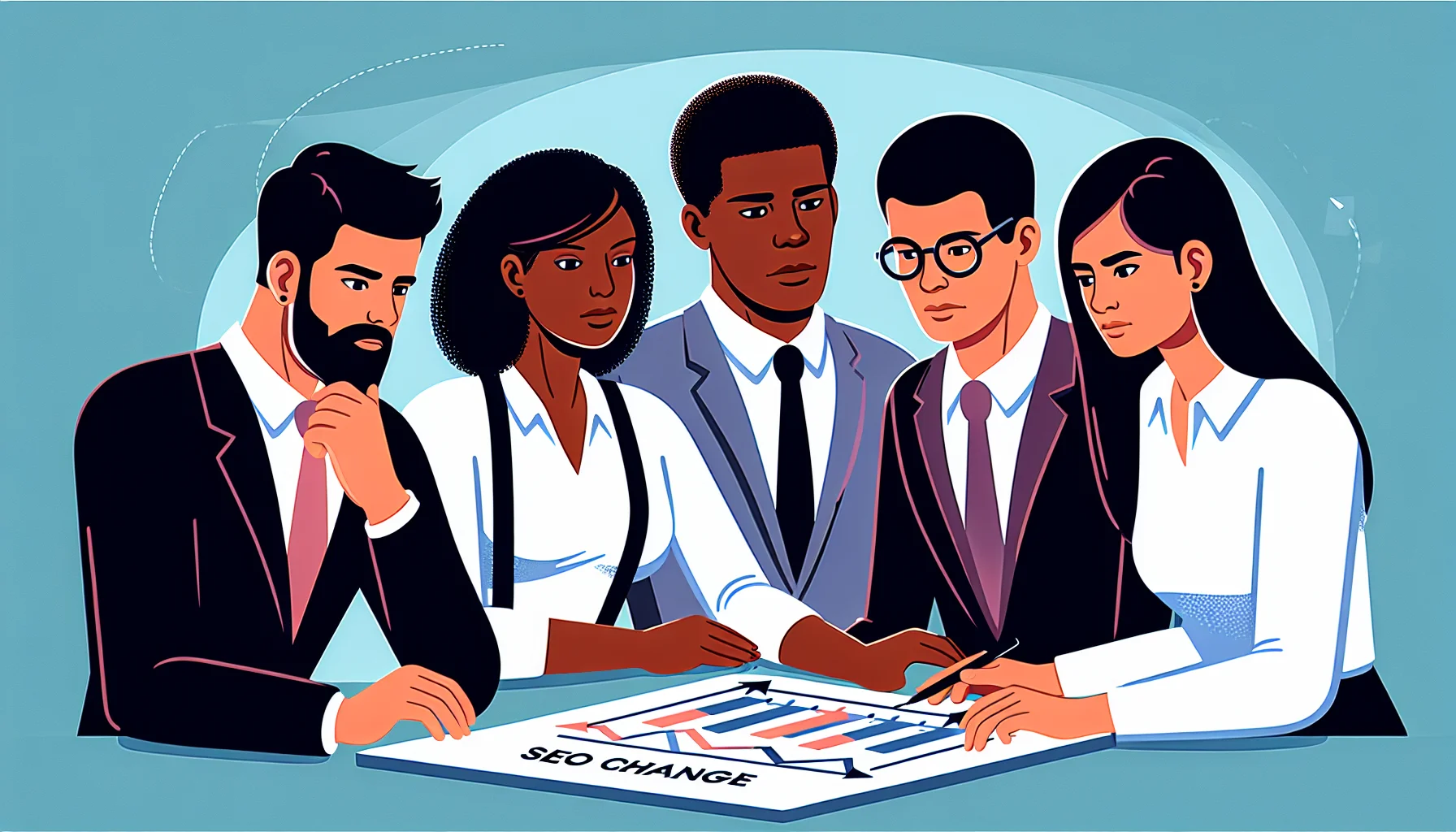 Core Web Vitals - wykres przedstawiający zmiany