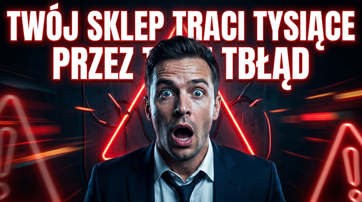 Widok frustracji klienta w sklepie internetowym