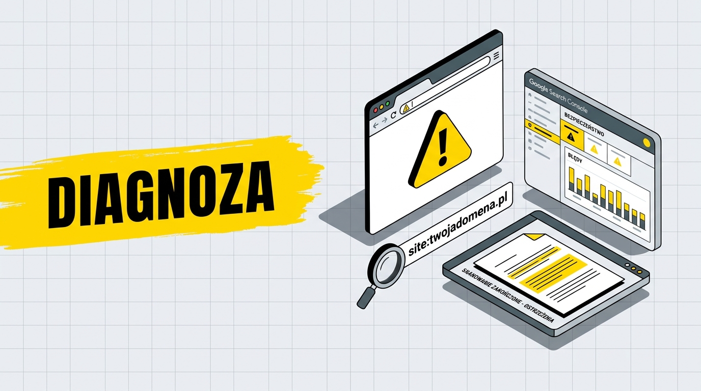Symptomy zhakowania witryny na różnych urządzeniach Symptomy zhakowania strony internetowej na komputerze i smartfonie